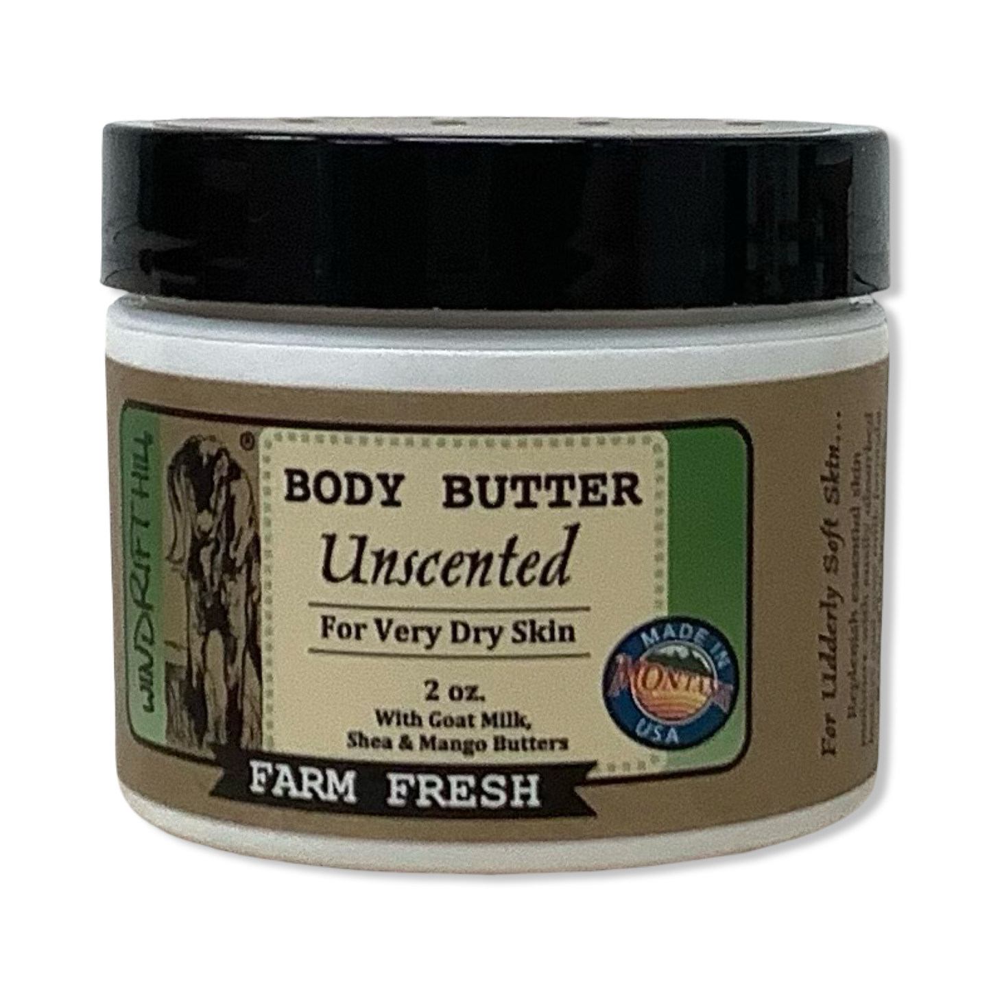 Goat Milk Body Butter - Windrift Hill