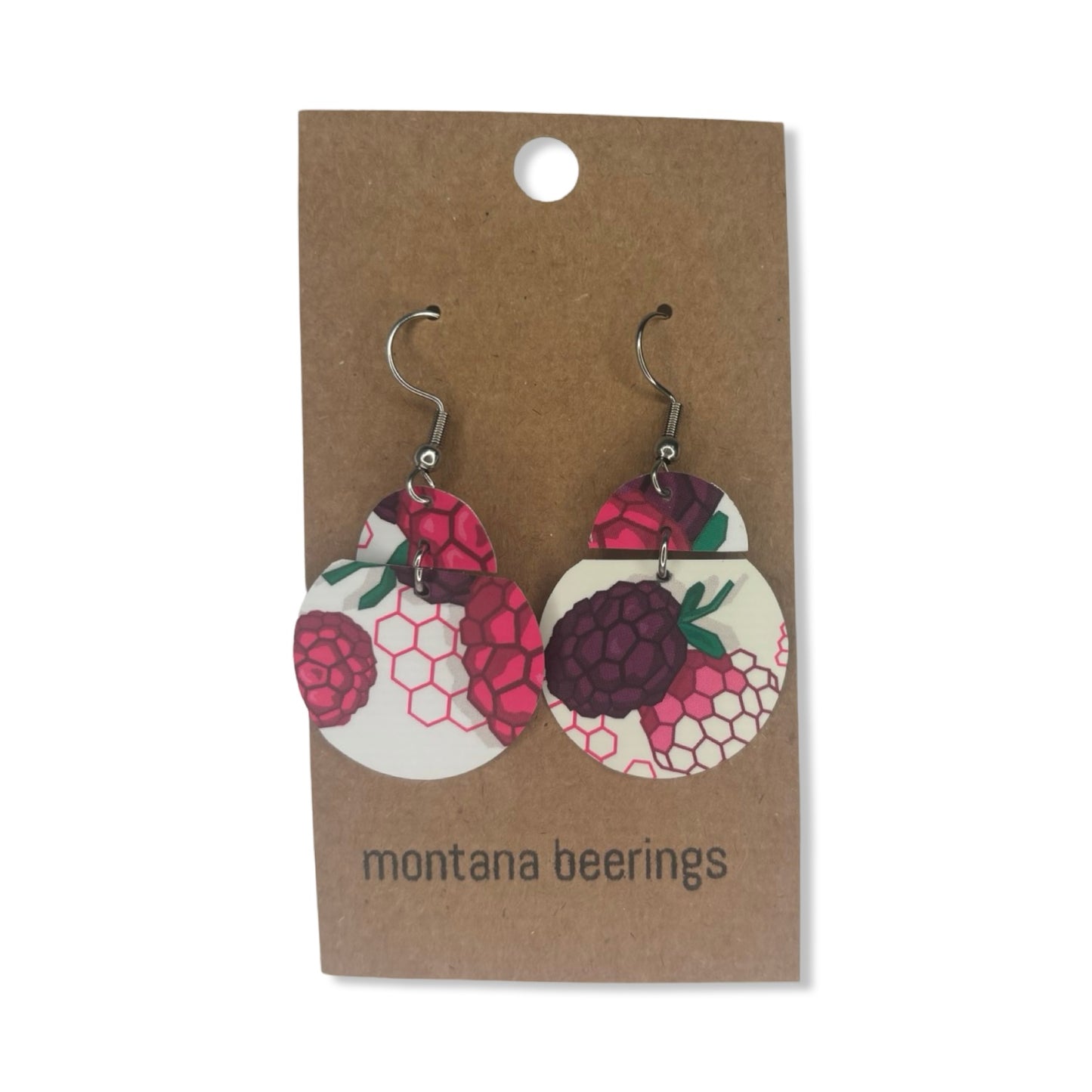 Upcycled Earrings - Beerings - Montana Beerings