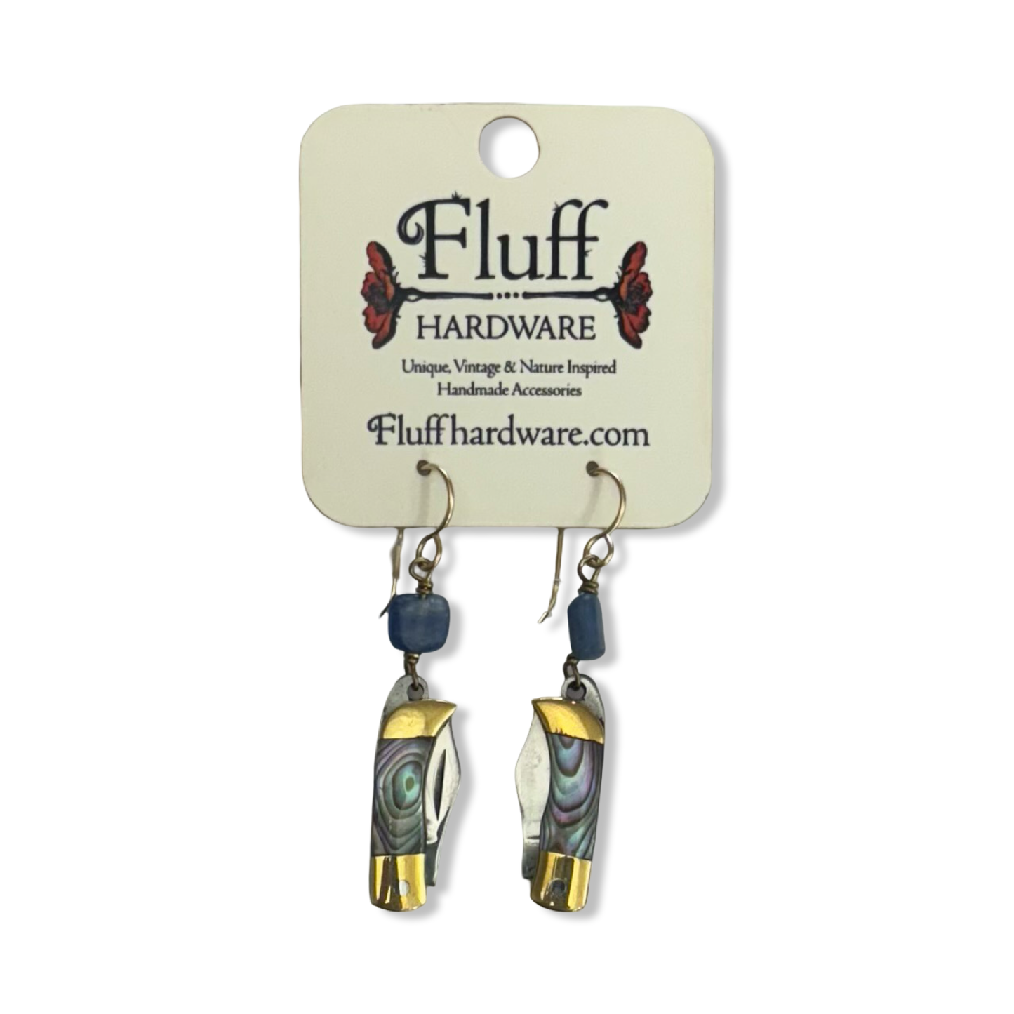 Pocket Knife Earrings - Fluff Hardware