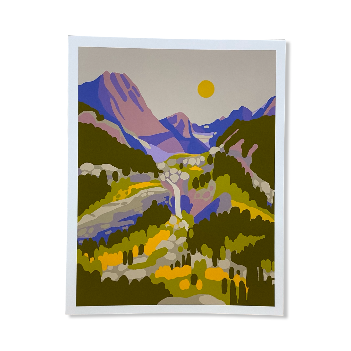 Mt Owen in the Tetons Print - Odd Hare Goods