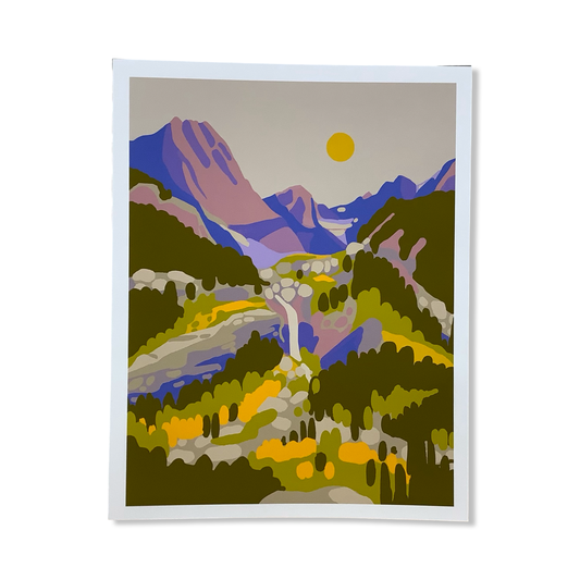Mt Owen in the Tetons Print - Odd Hare Goods