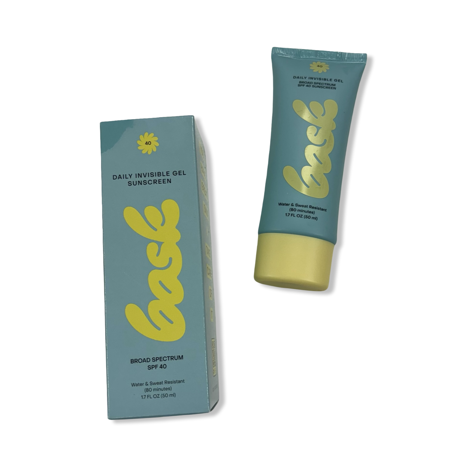 Daily Invisible Gel Sunscreen 40 SPF - Bask Sunscreen – Frae Everyday Goods