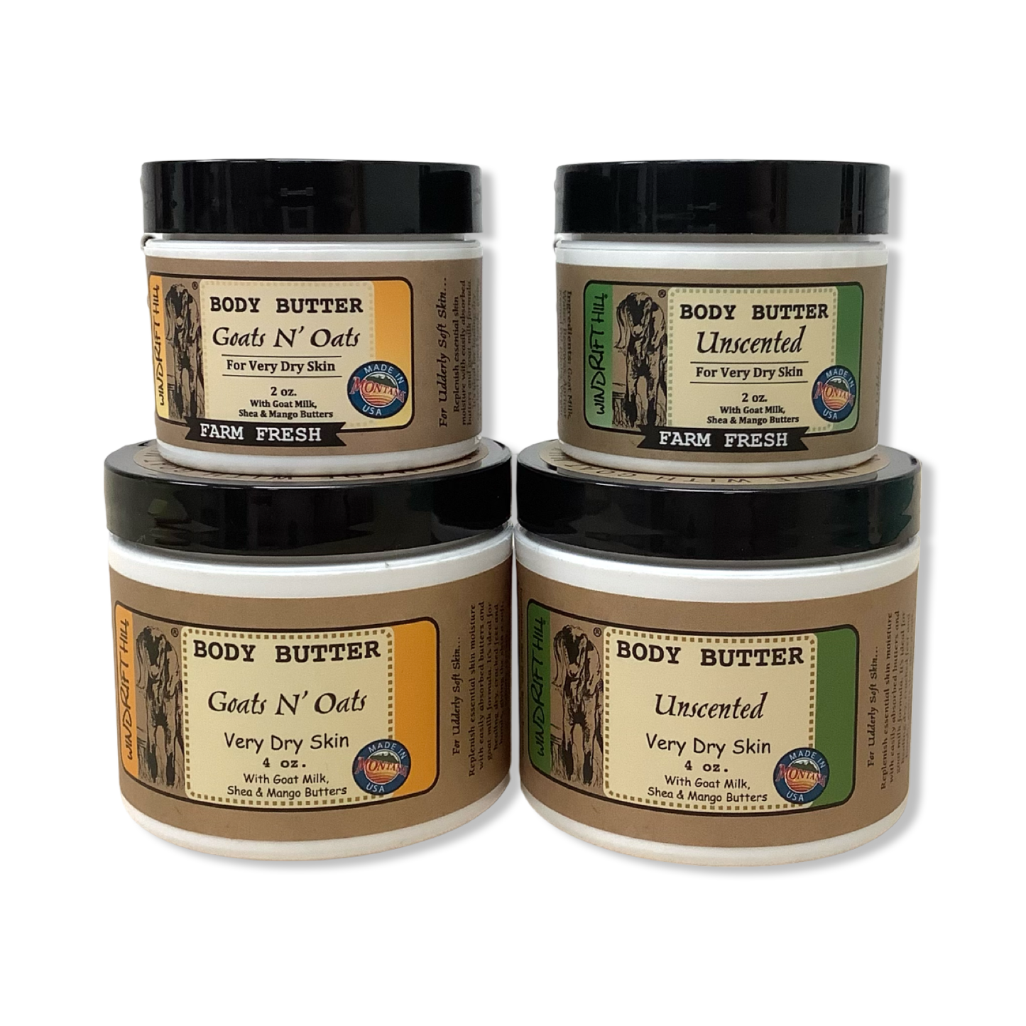Goat Milk Body Butter - Windrift Hill