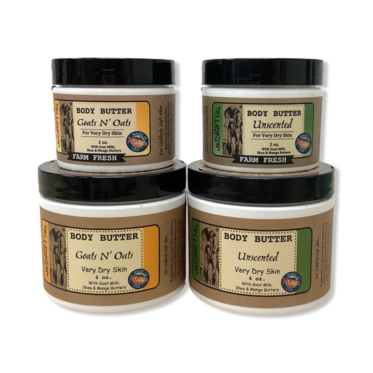 Goat Milk Body Butter - Windrift Hill
