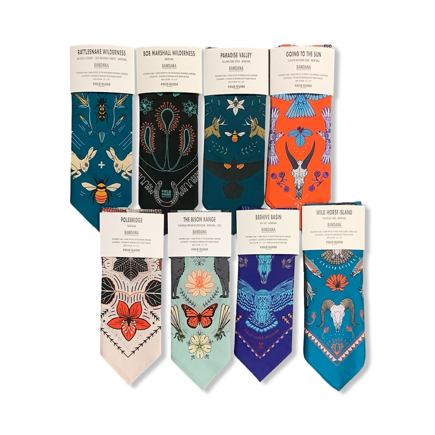 Bandana - Field Guide Designs