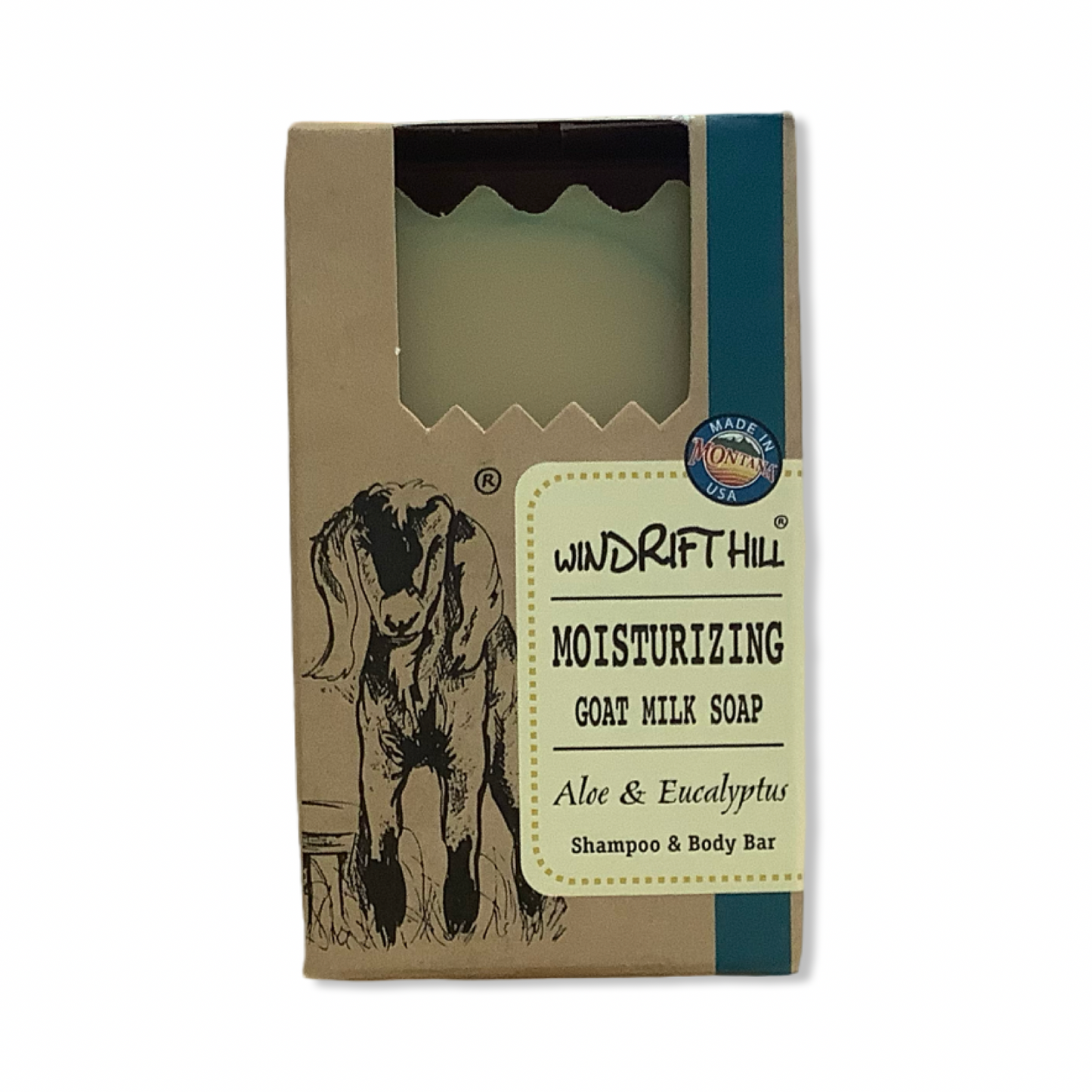 Shampoo + Body Bar Goats Milk Soap - Windrift Hill