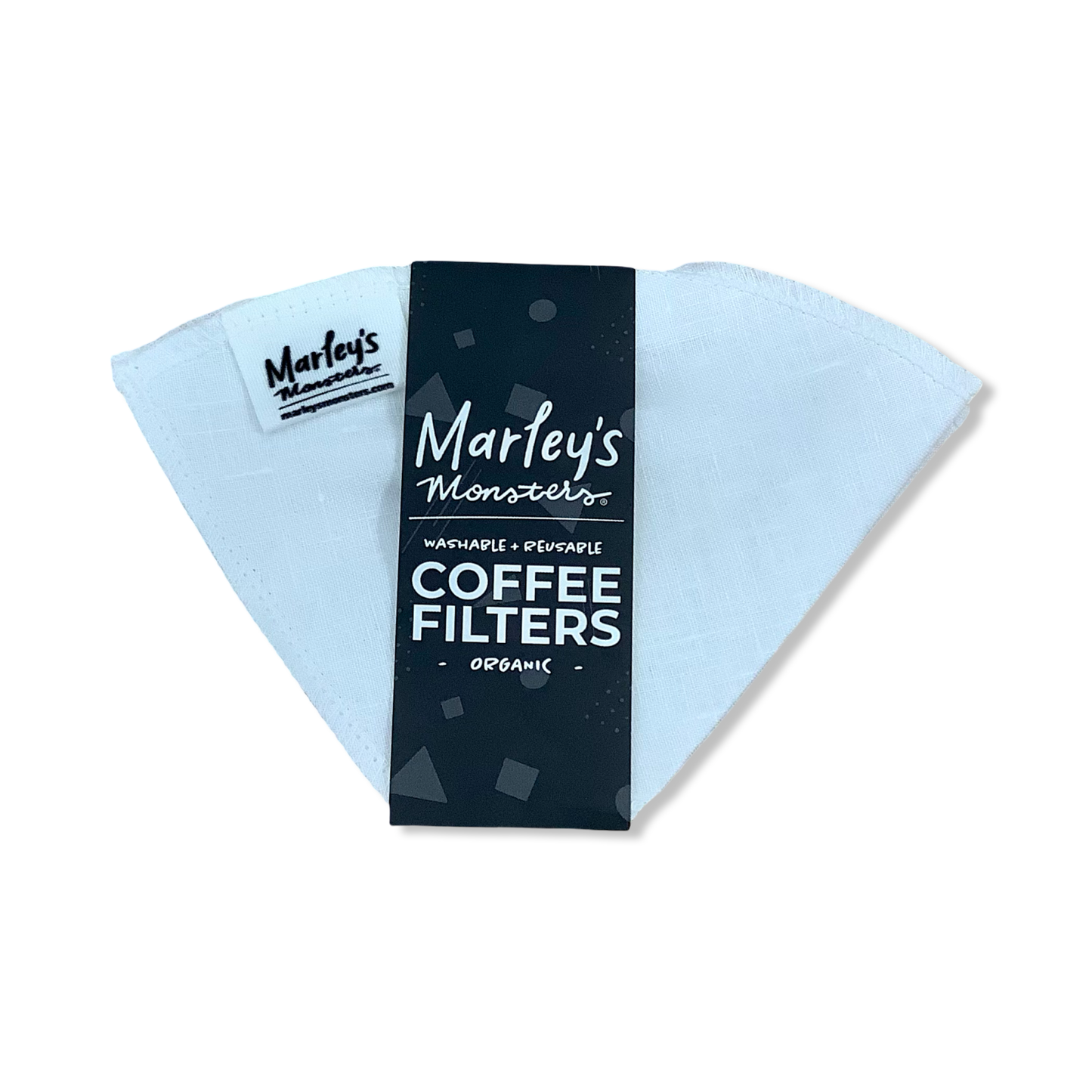 Organic Linen Coffee Filters # 4 2-Pk - Marley's Monsters