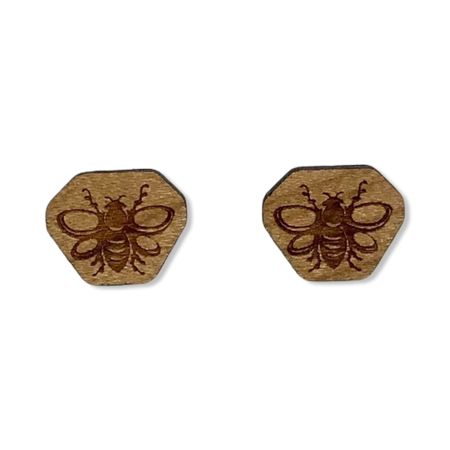 Stud Earrings - Lanz Co Woodworking