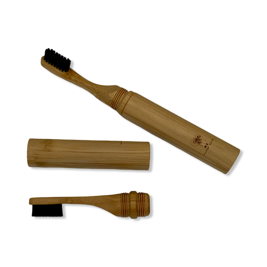 Bamboo Travel Toothbrush + Refill Head - ME Mother Earth