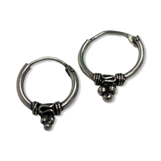 Small Hoop Earrings - Clovis Jewelry