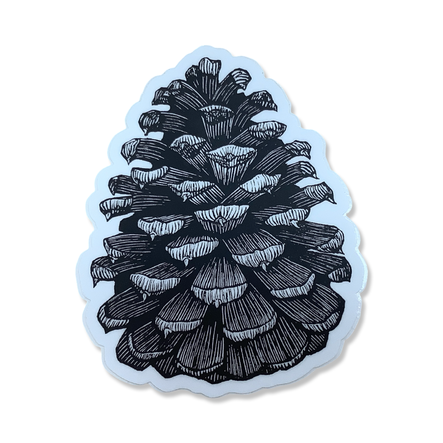Linocut Sticker - Anomal Press