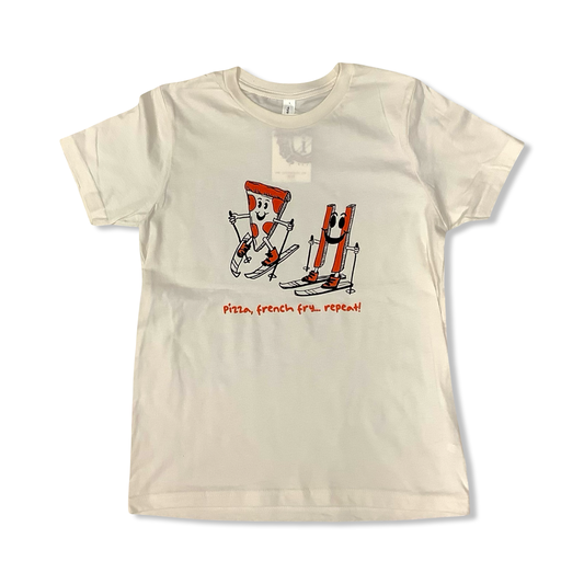 Pizza French Fry Youth T-Shirt - Intrigue Ink