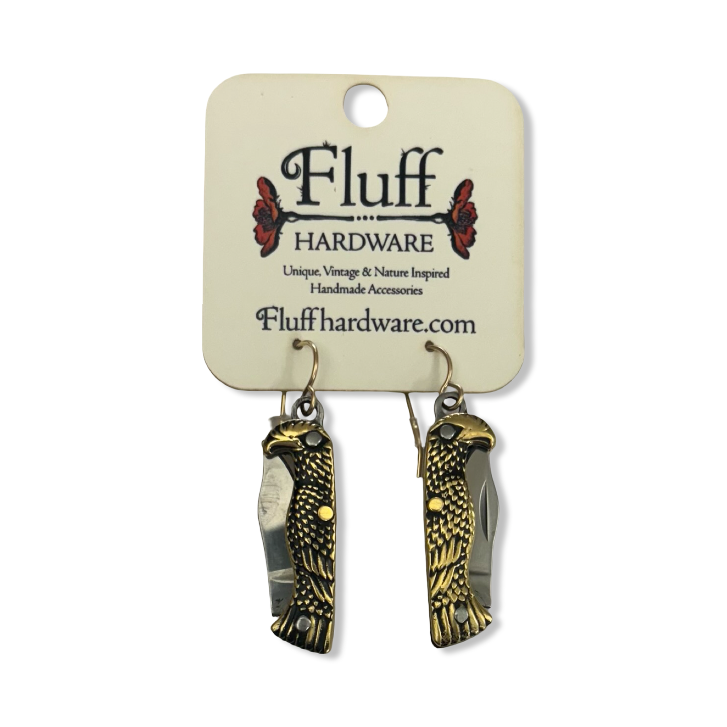 Pocket Knife Earrings - Fluff Hardware