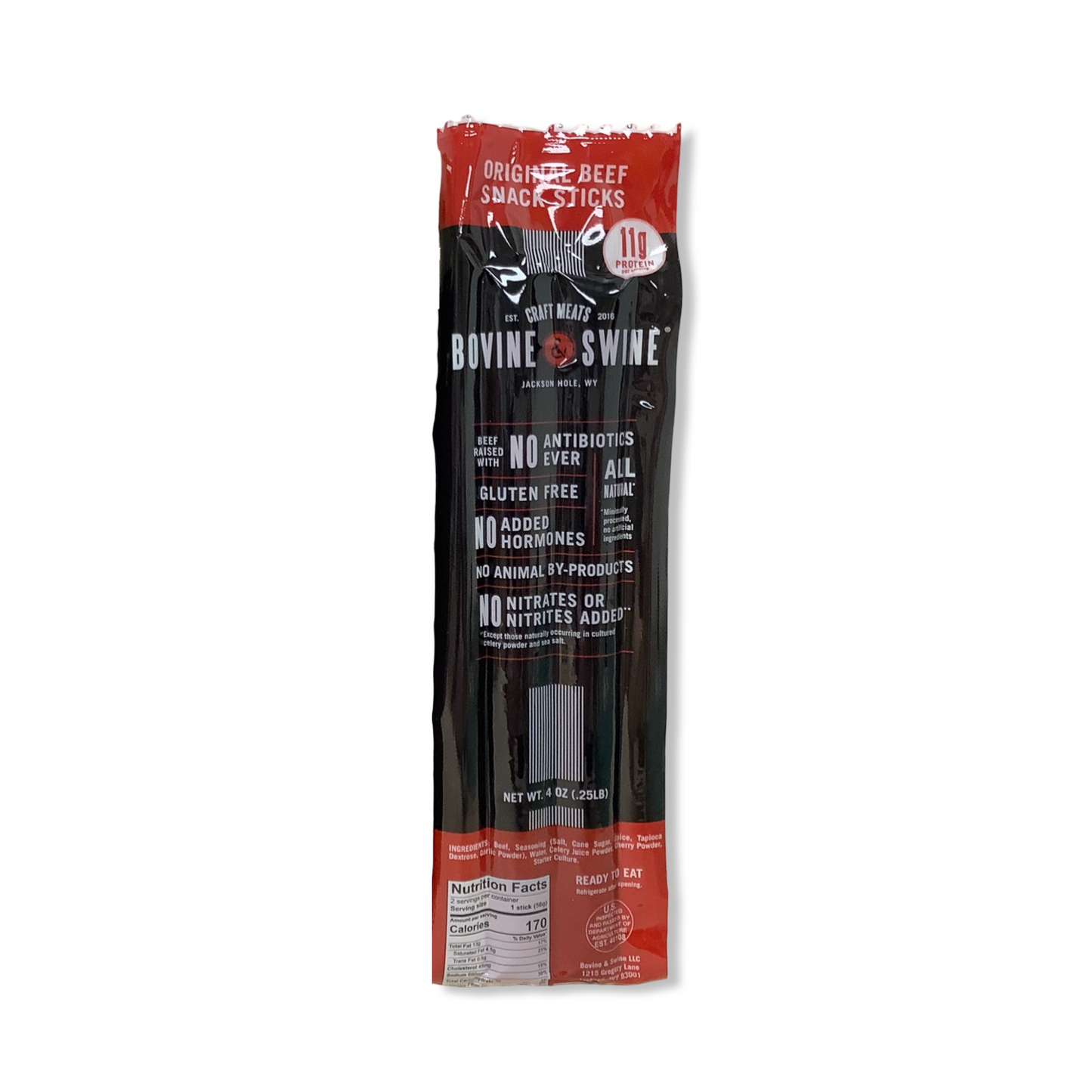 Beef Snack Sticks - Bovine & Swine