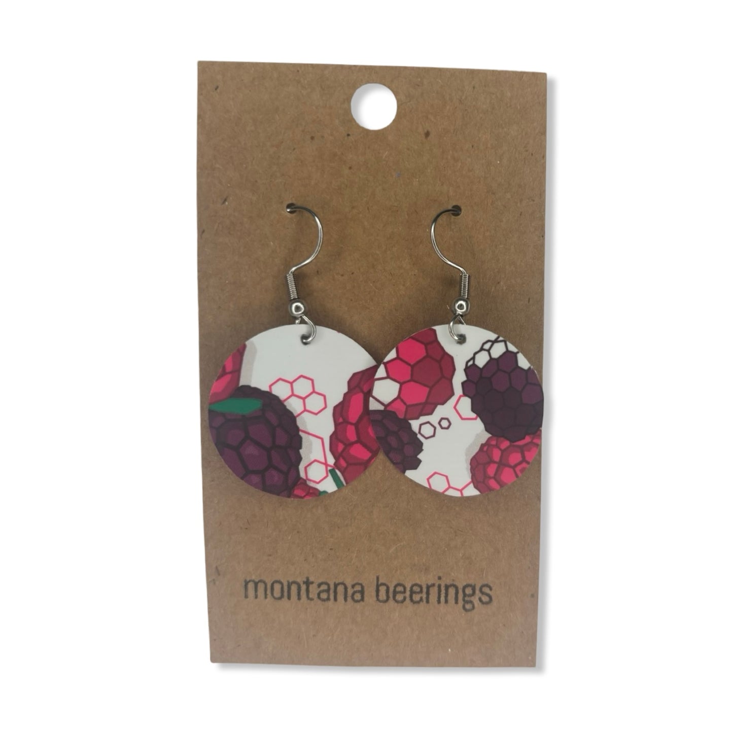 Upcycled Earrings - Beerings - Montana Beerings