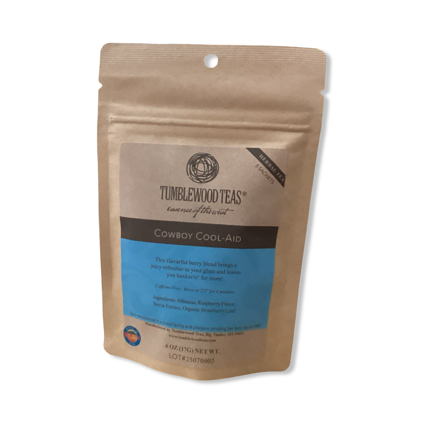 Packaged Tea Sachets - Tumblewood Teas