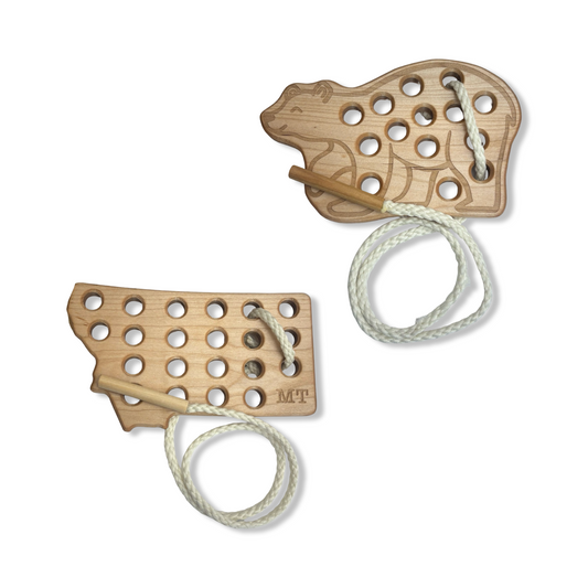 Lacing Toy - Lanz Co Woodworking