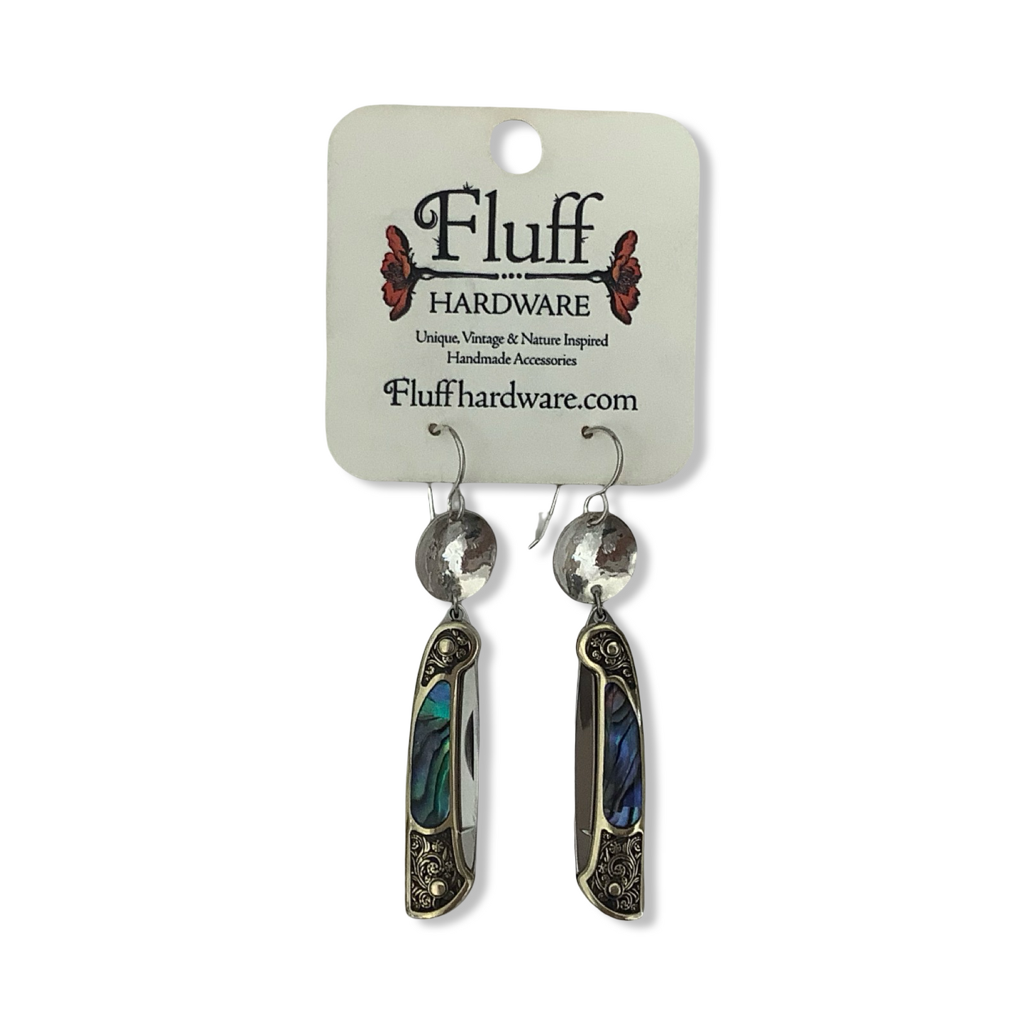 Pocket Knife Earrings - Fluff Hardware
