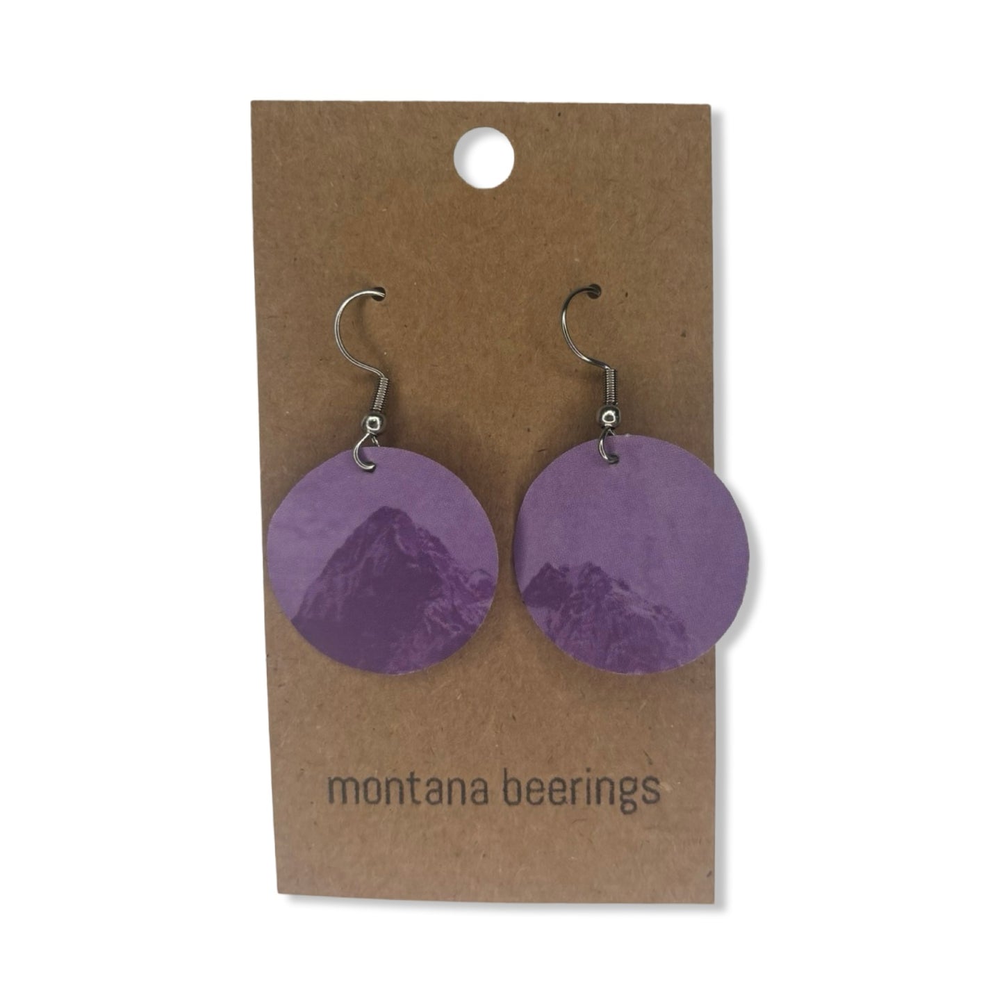 Upcycled Earrings - Beerings - Montana Beerings