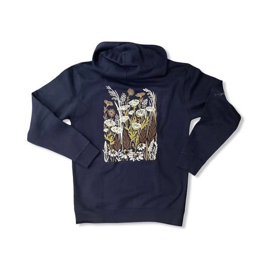 Wild Field Hoodie - Indigo - The Montana Scene