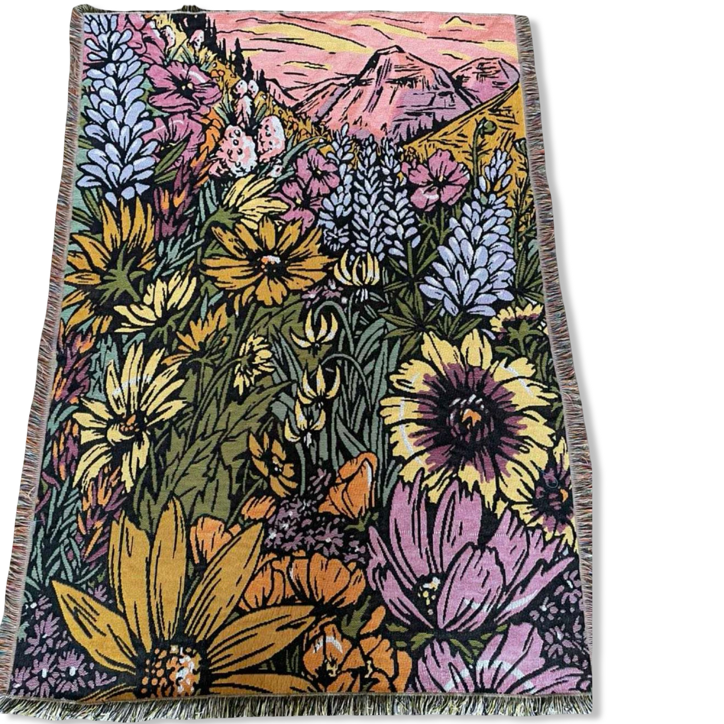 Knit Blanket - The Montana Scene