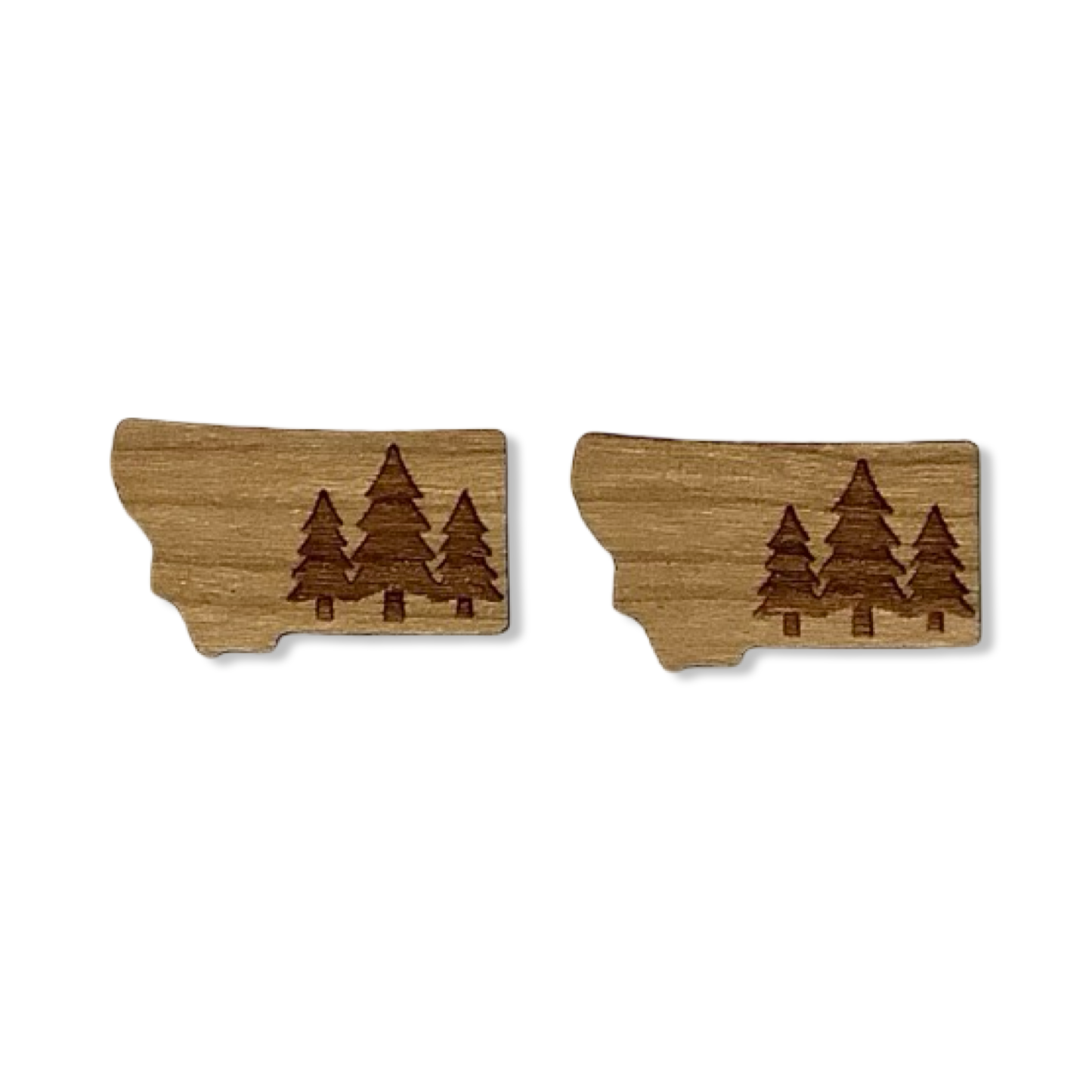 Stud Earrings - Lanz Co Woodworking