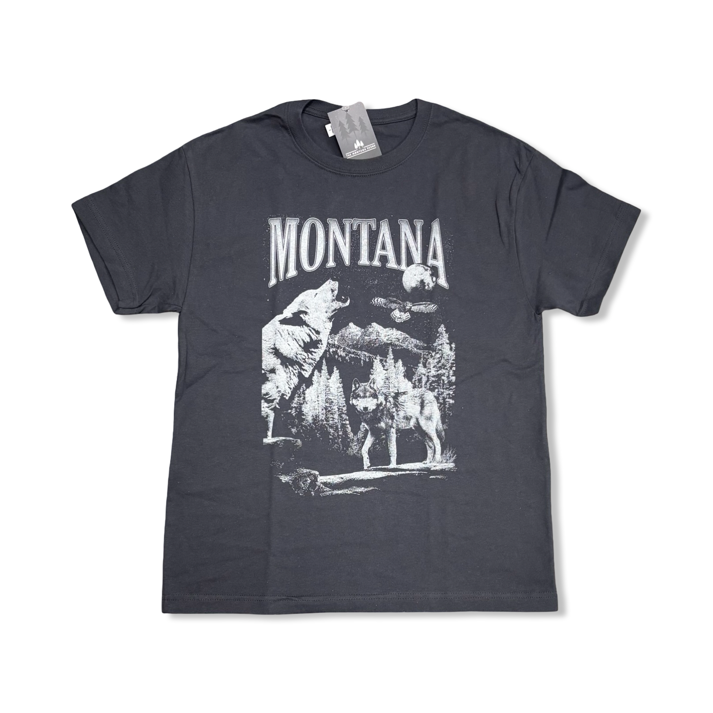 Vintage Wolf T Shirt - The Montana Scene