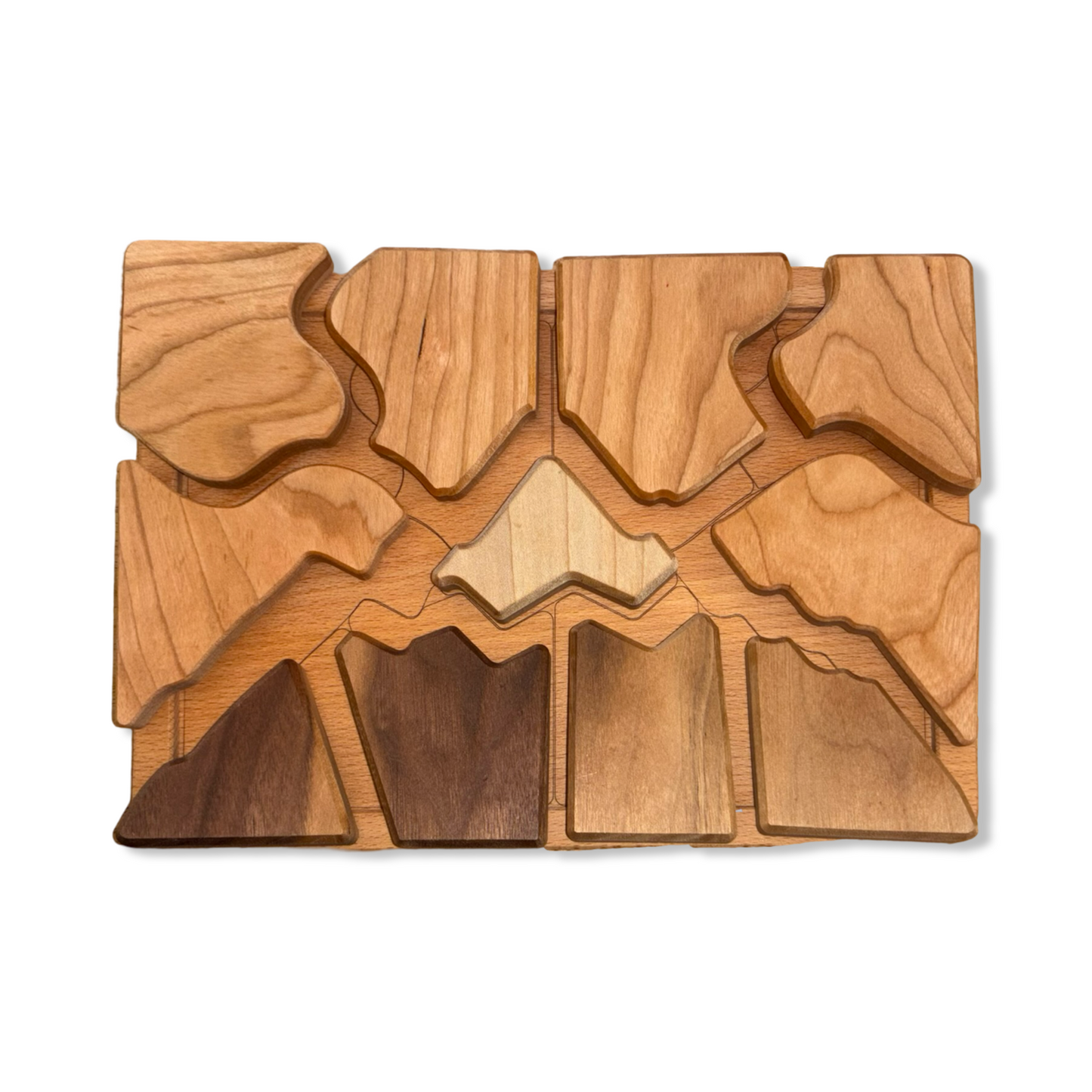 Mountain Puzzle - Lanz Co Woodworking