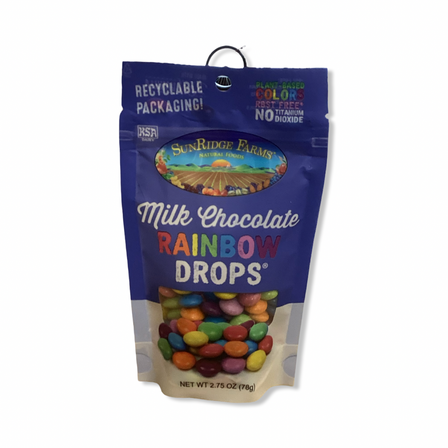 Milk Chocolate Rainbow Drops - SunRidge Farms