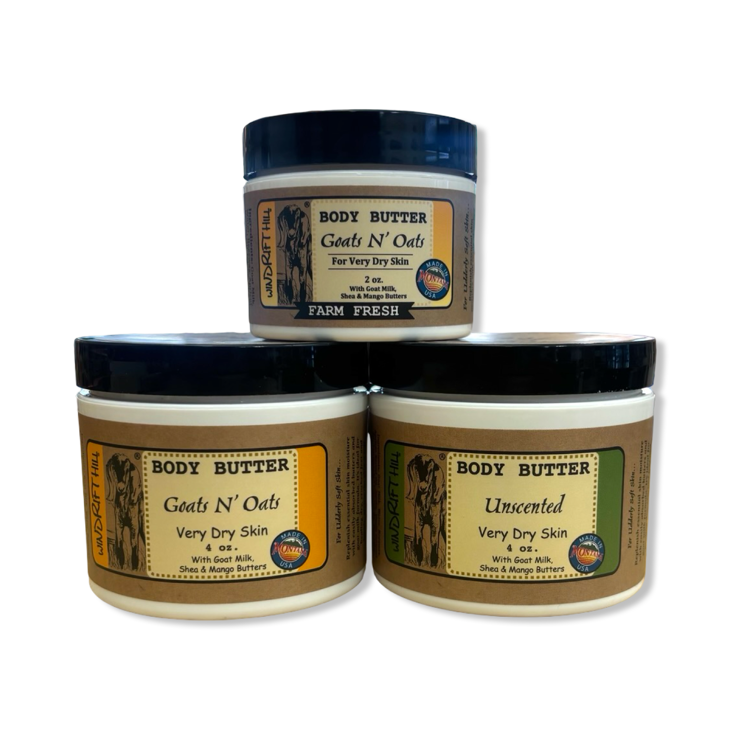 Goat Milk Body Butter - Windrift Hill