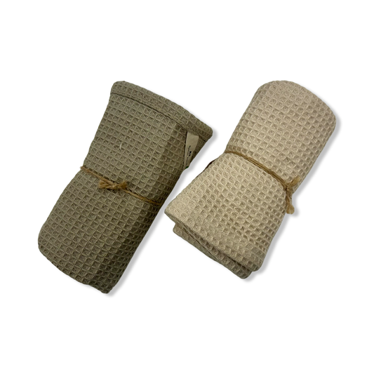 Cotton Waffle Hand Towels - ME Mother Earth
