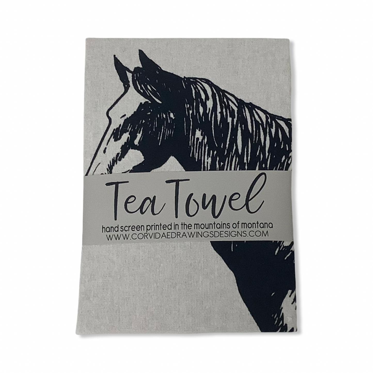 Original Tea Towel - Corvidae