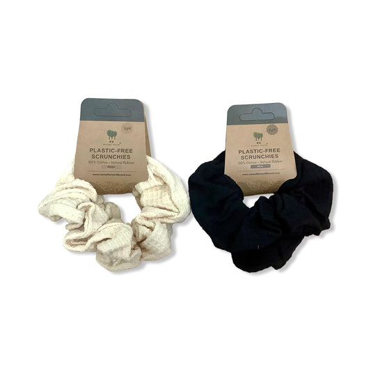 Plastic Free Scrunchies 2pk - ME Mother Earth