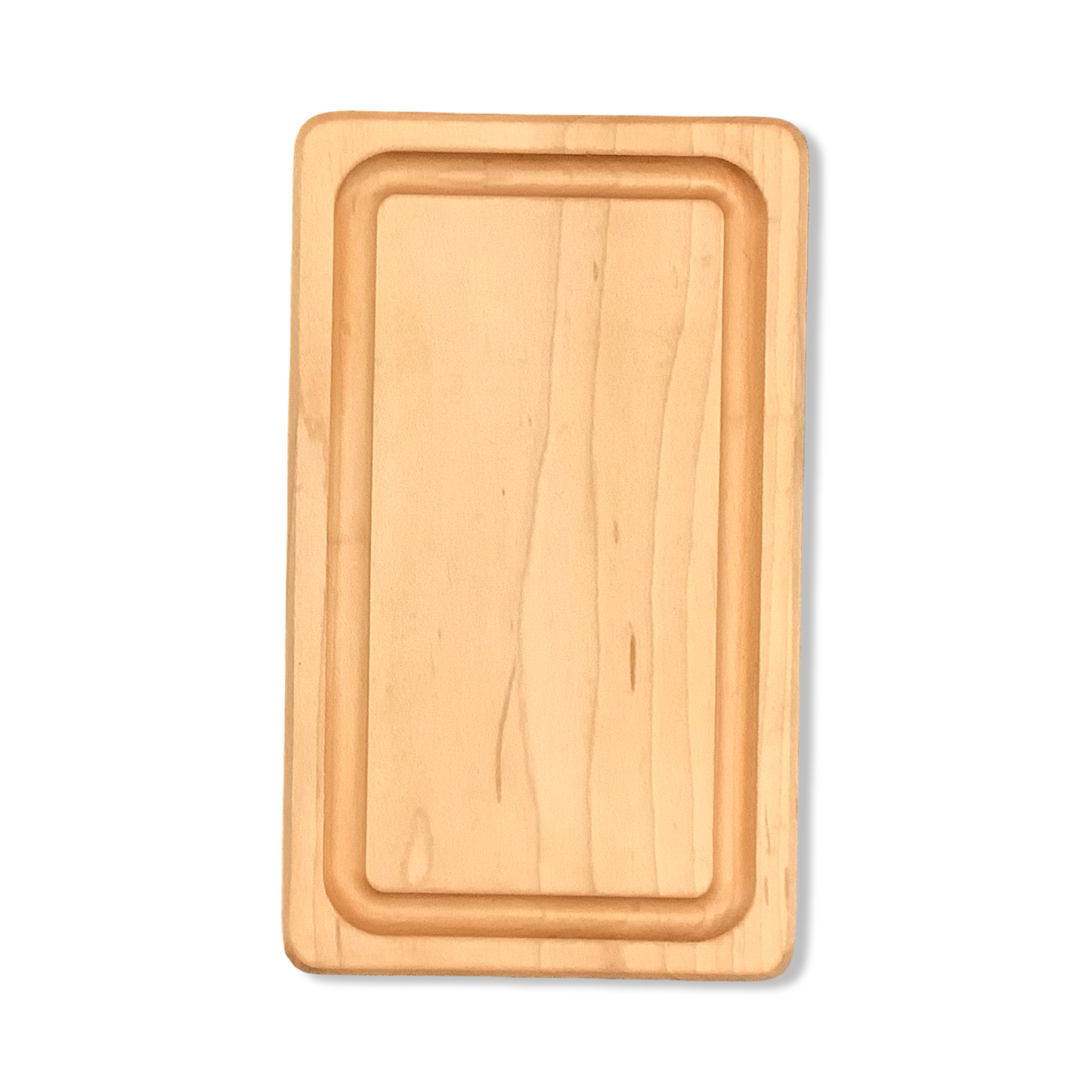 Thin Edge Grain Grooved Chopping Block - 6 x 10 - Montana Block