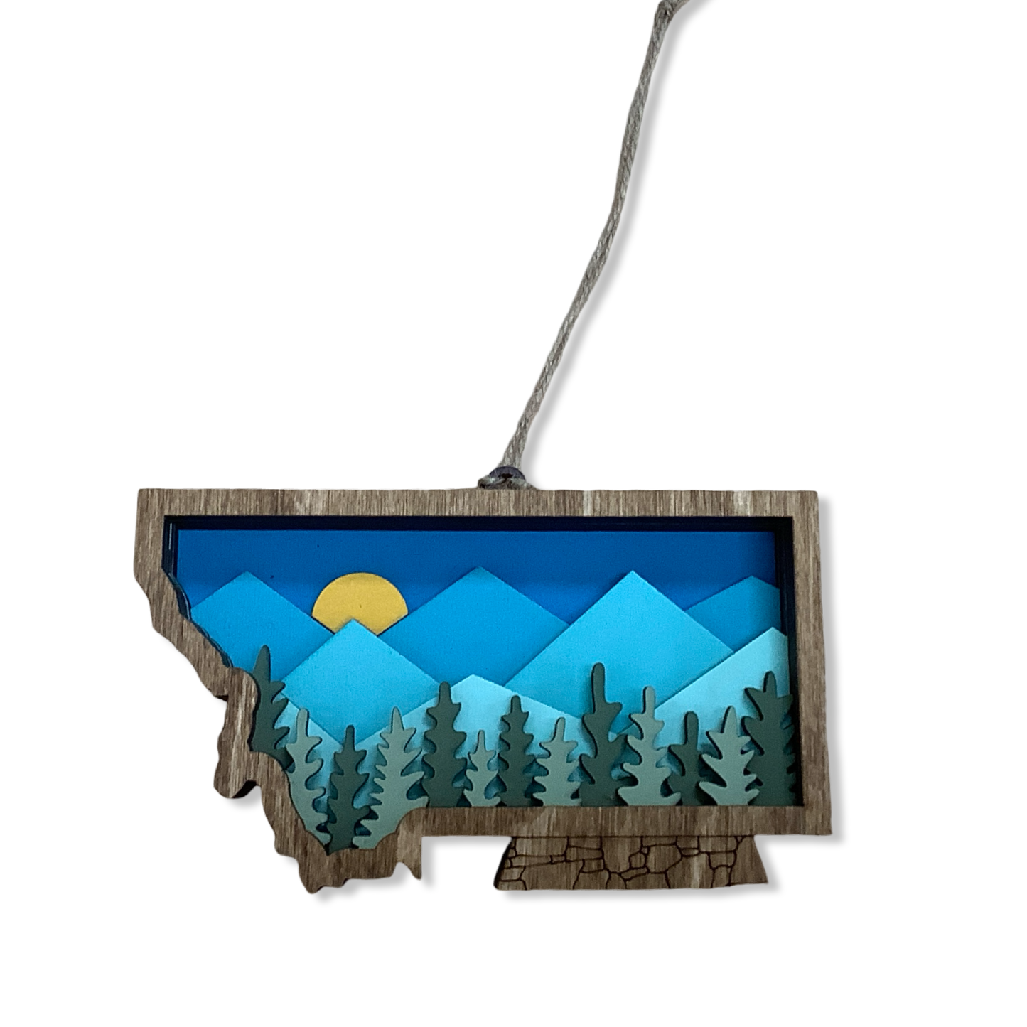 3D Tree Ornament - Rising Joy Creations