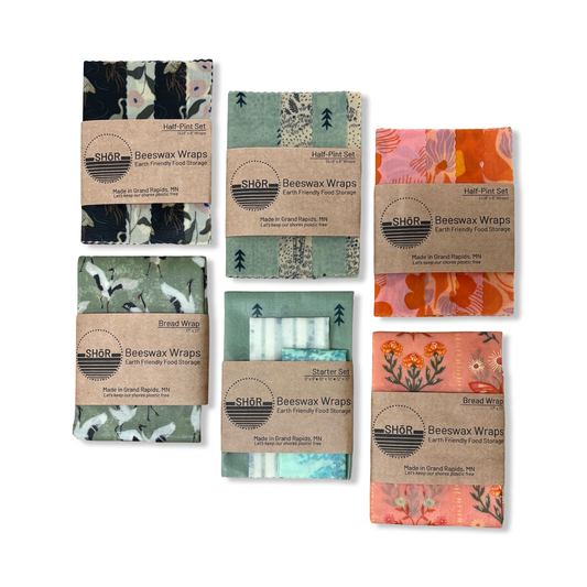Beeswax Wraps -  Shor