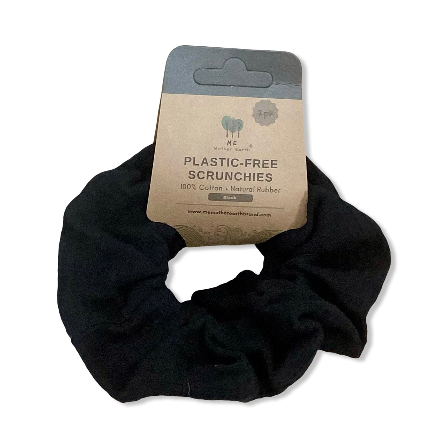 Plastic Free Scrunchies 2pk - ME Mother Earth