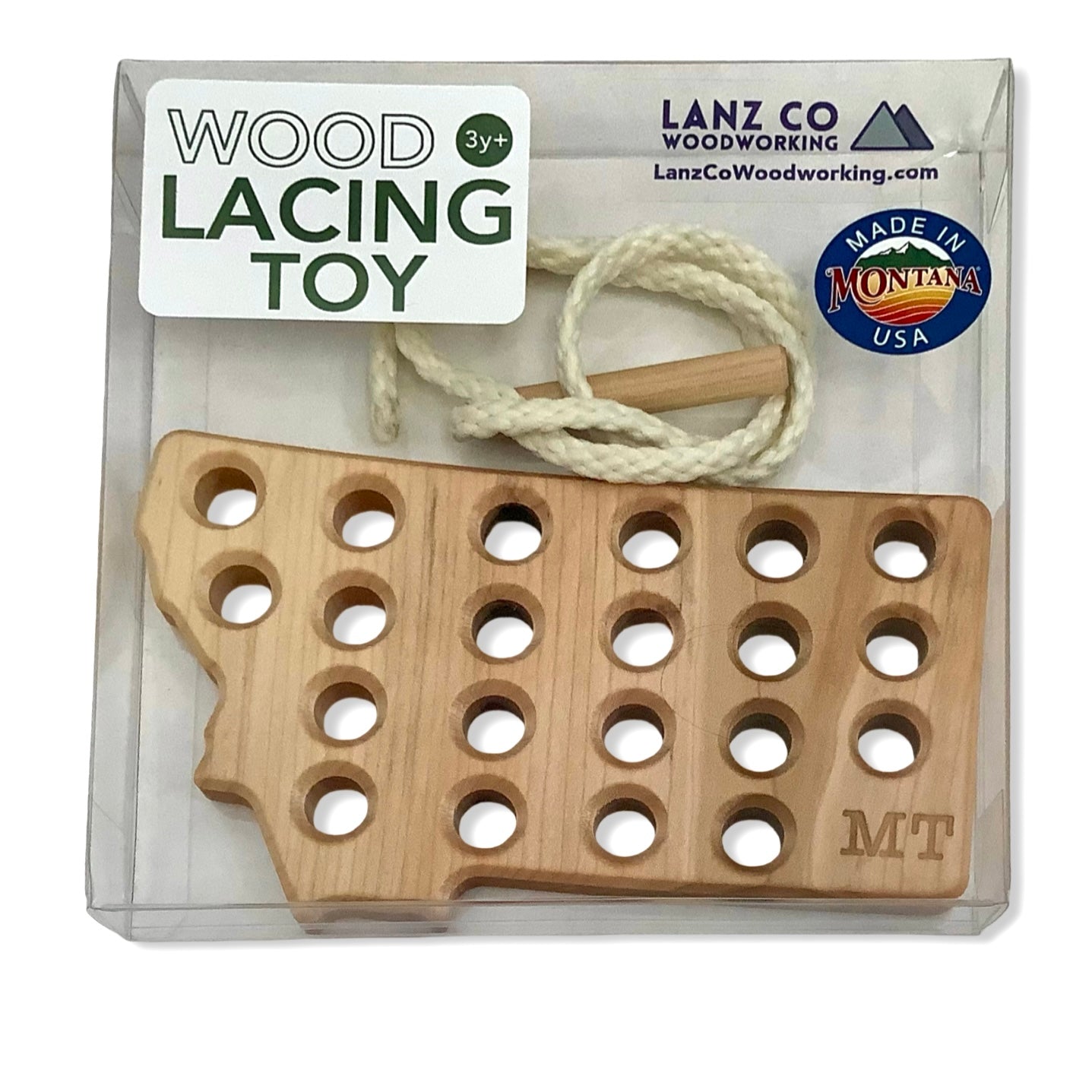Lacing Toy - Lanz Co Woodworking