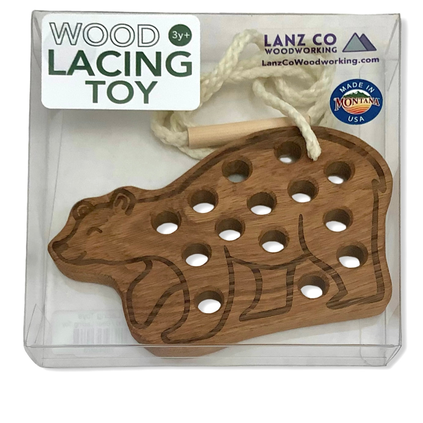 Lacing Toy - Lanz Co Woodworking