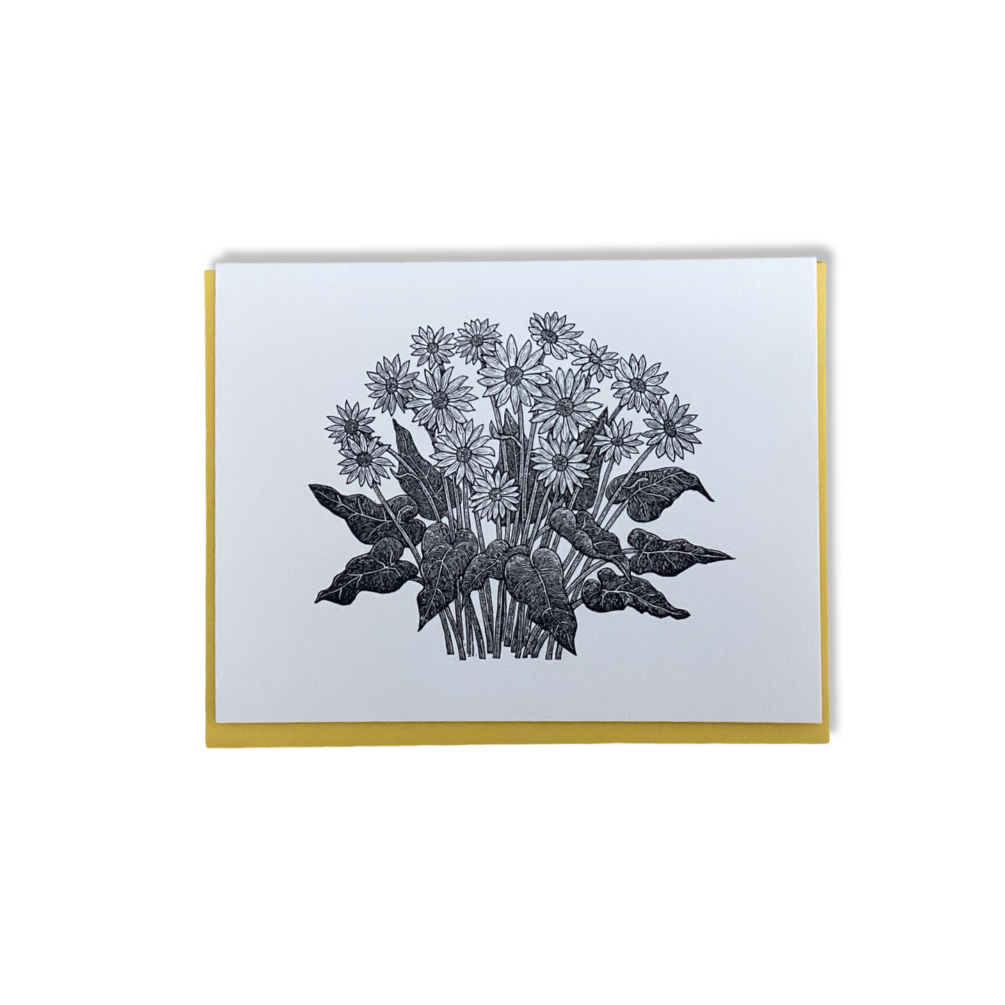 Linocut Relief Print Card - Anomal Press