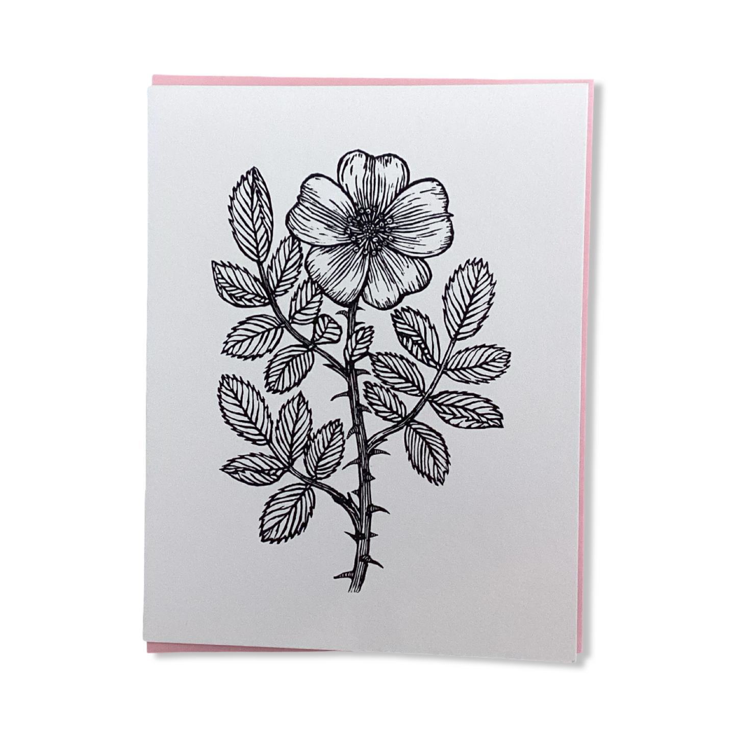 Linocut Relief Print Card - Anomal Press