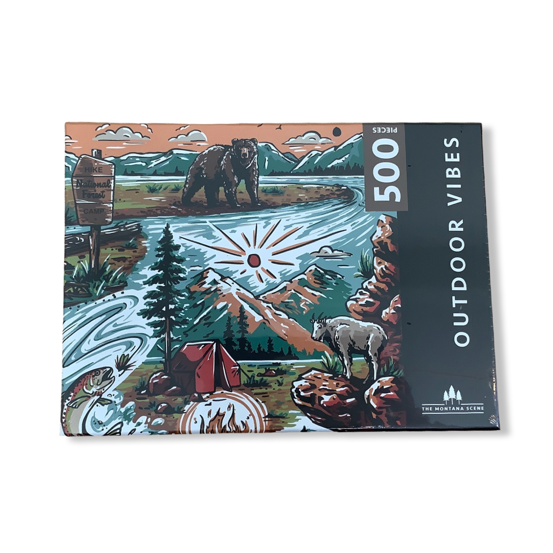 500 Piece Puzzle - The Montana Scene