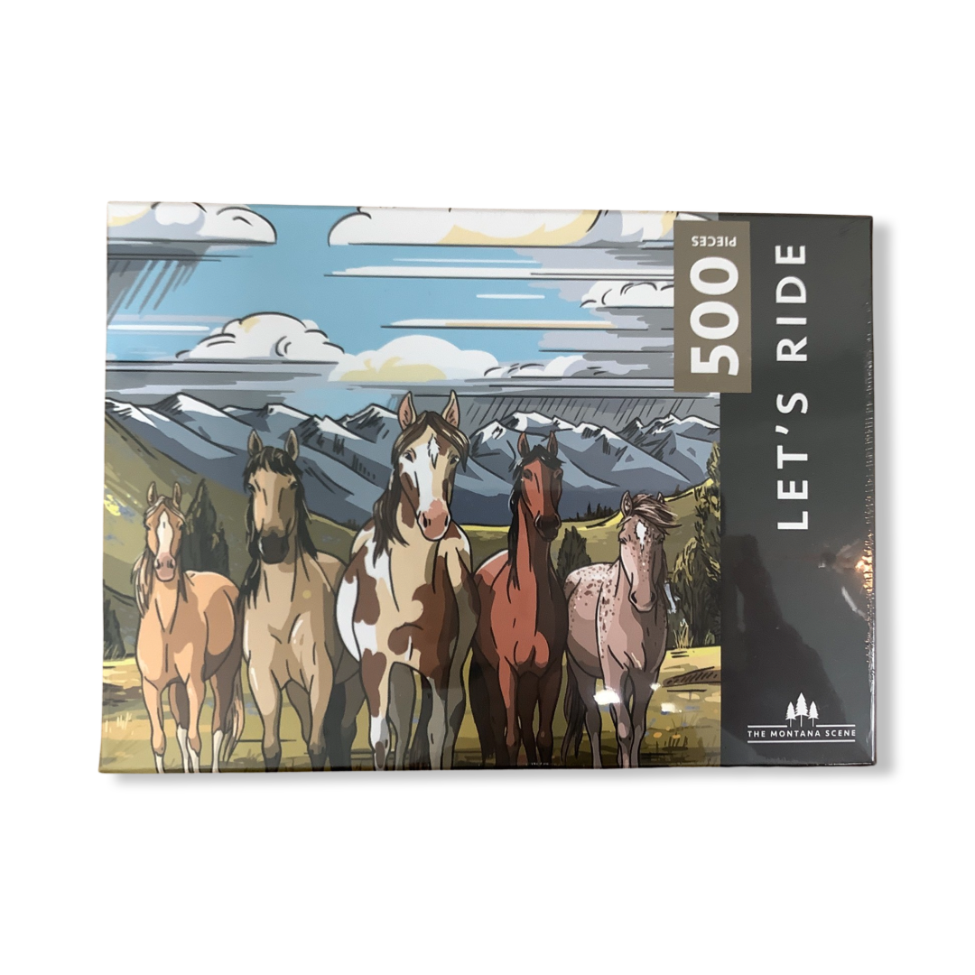 500 Piece Puzzle - The Montana Scene