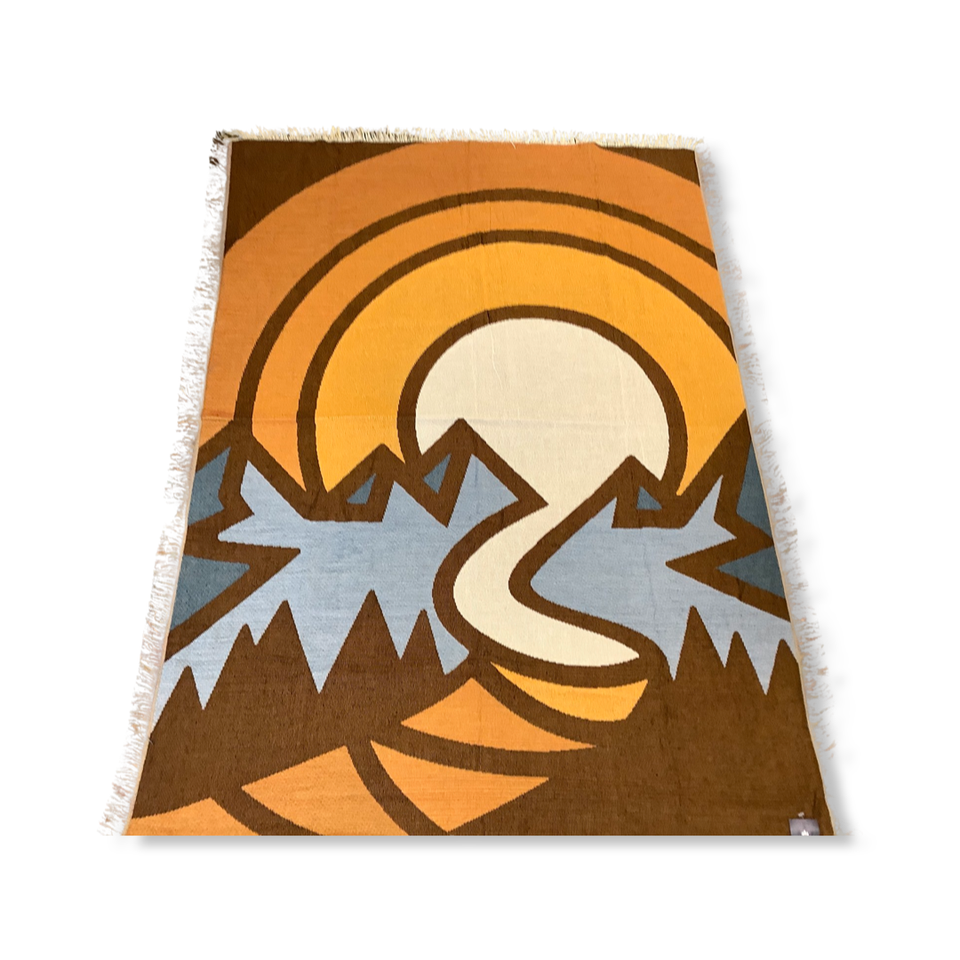 Knit Blanket - The Montana Scene