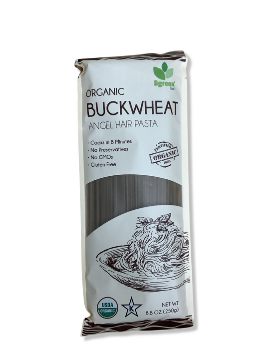 Organic Buckwheat Angel Hair Pasta - Big Green Organic Food