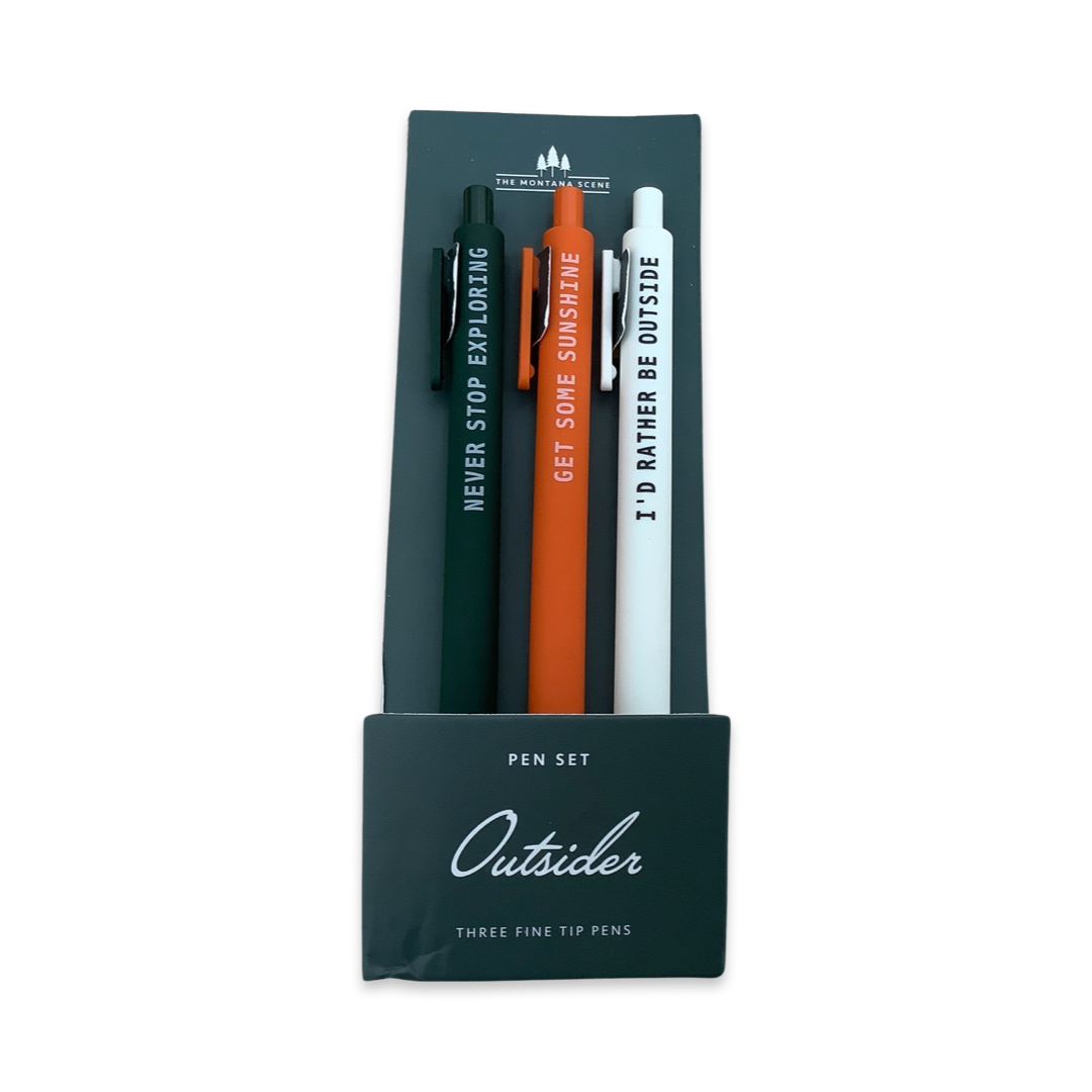 Pen Set - The Montana Scene