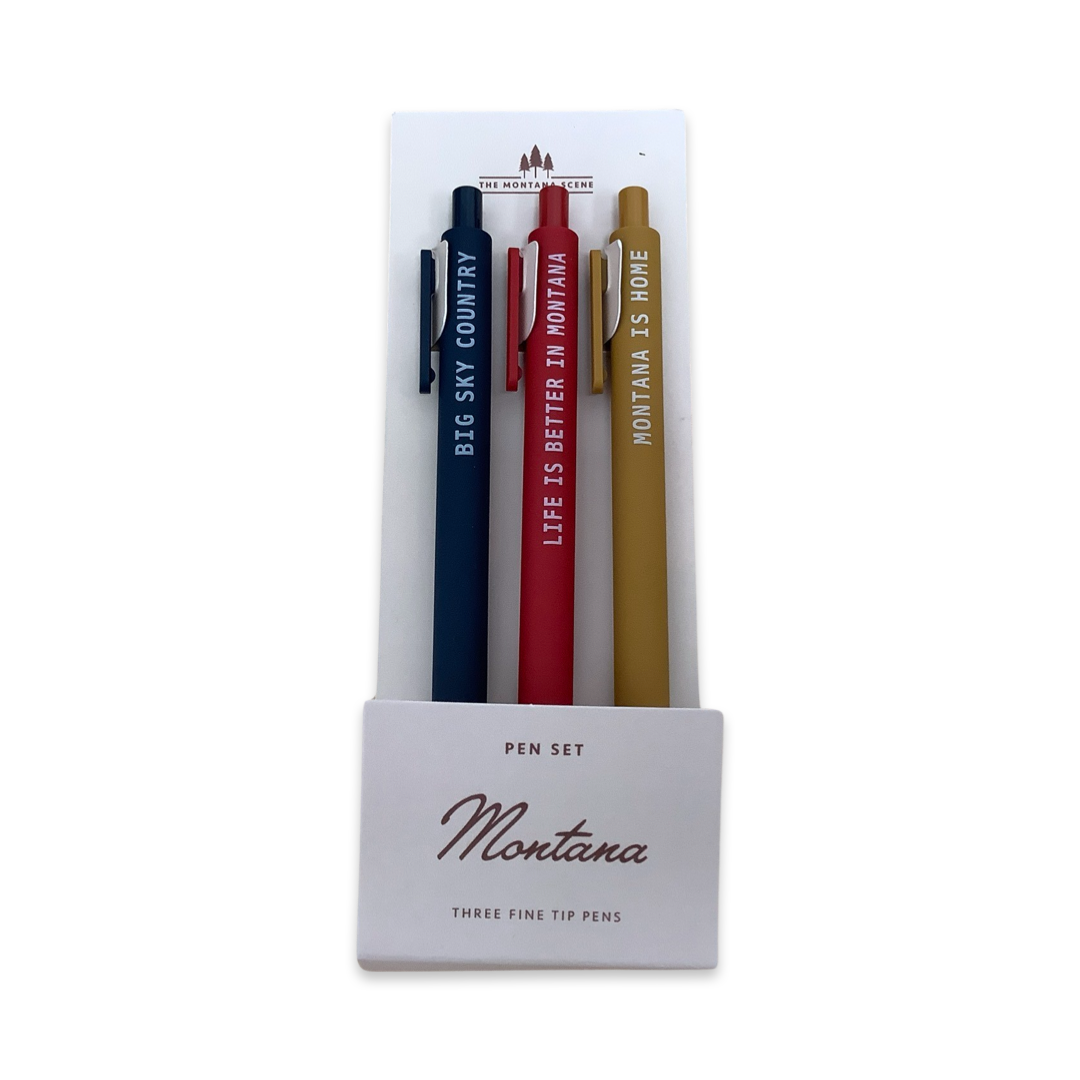 Pen Set - The Montana Scene