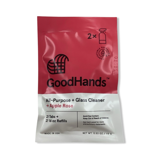 All-Purpose/Glass Cleaner Tabs - Apple Rose - GoodHands