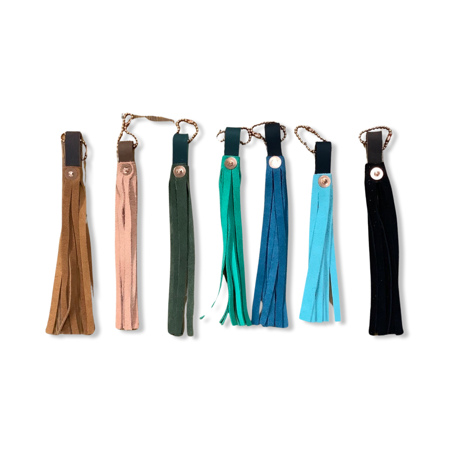 Fringe Tassel Keychain - Fort Omotse Leather