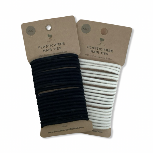 Plastic Free Hair Ties - ME Mother Earth